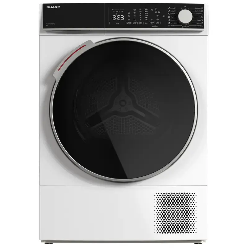 Masina de uscat rufe Sharp KD-NHL9S9GWC-EE (White)