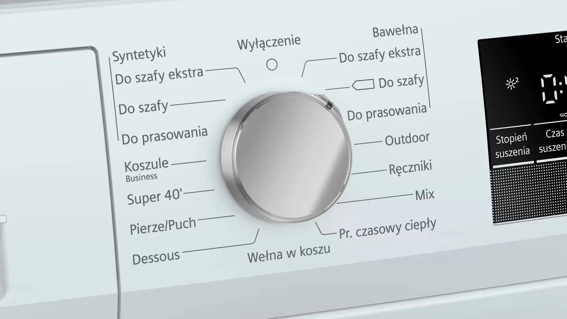 Masina de uscat rufe Siemens iQ300 WT45HV0EPL (White) - 3