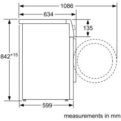 Masina de uscat rufe Siemens iQ500 WT47W461EU (White) Thumb