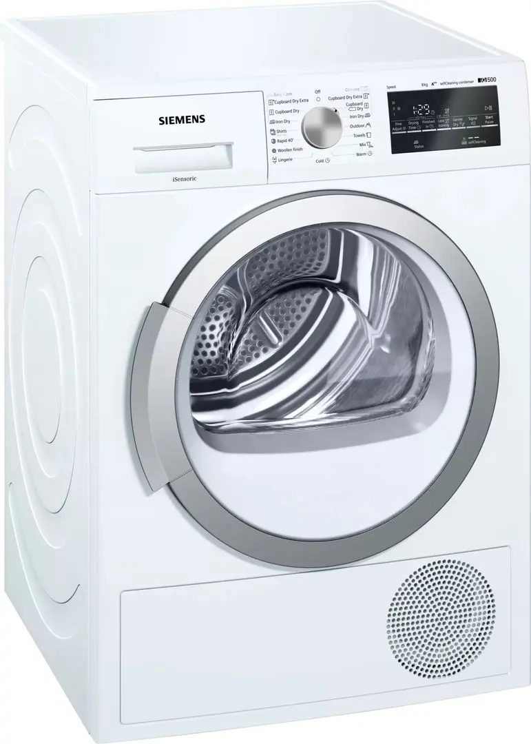Masina de uscat rufe Siemens iQ500 WT47W461EU (White)
