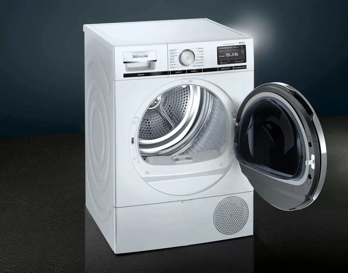 Masina de uscat rufe Siemens WT47XEH0PL (White) - 3