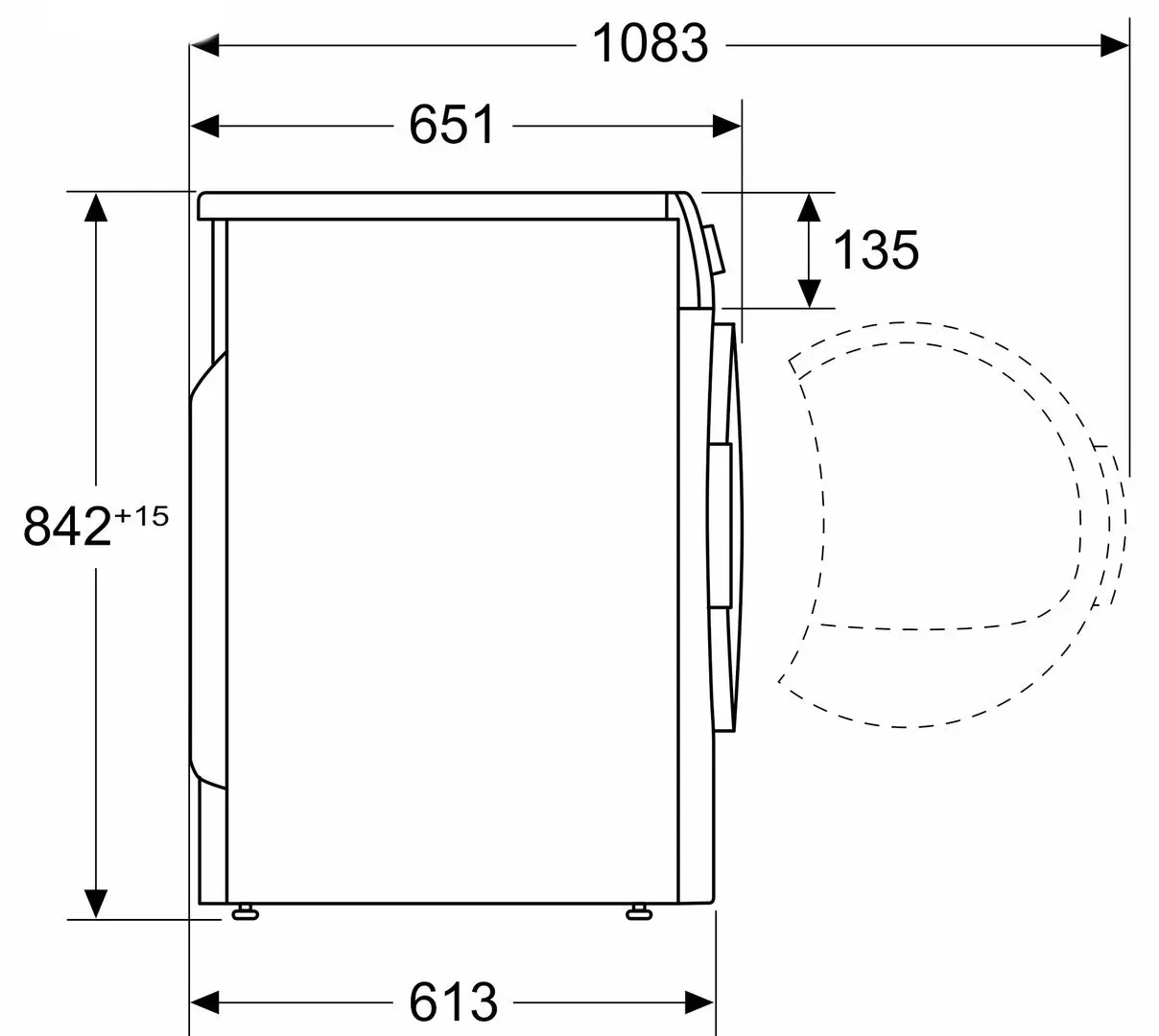 Masina de uscat rufe Siemens WT47XEH0PL (White) - 7