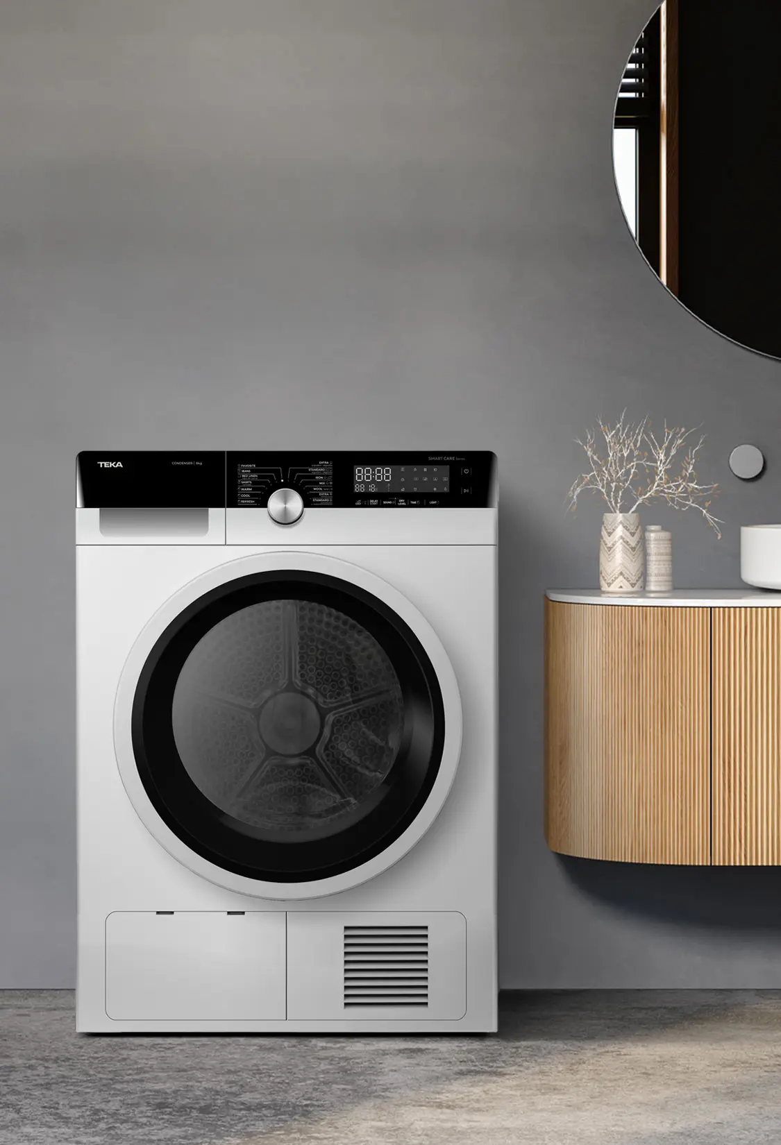 Сушильная машина Teka SHK 70820 WH (White/Black)