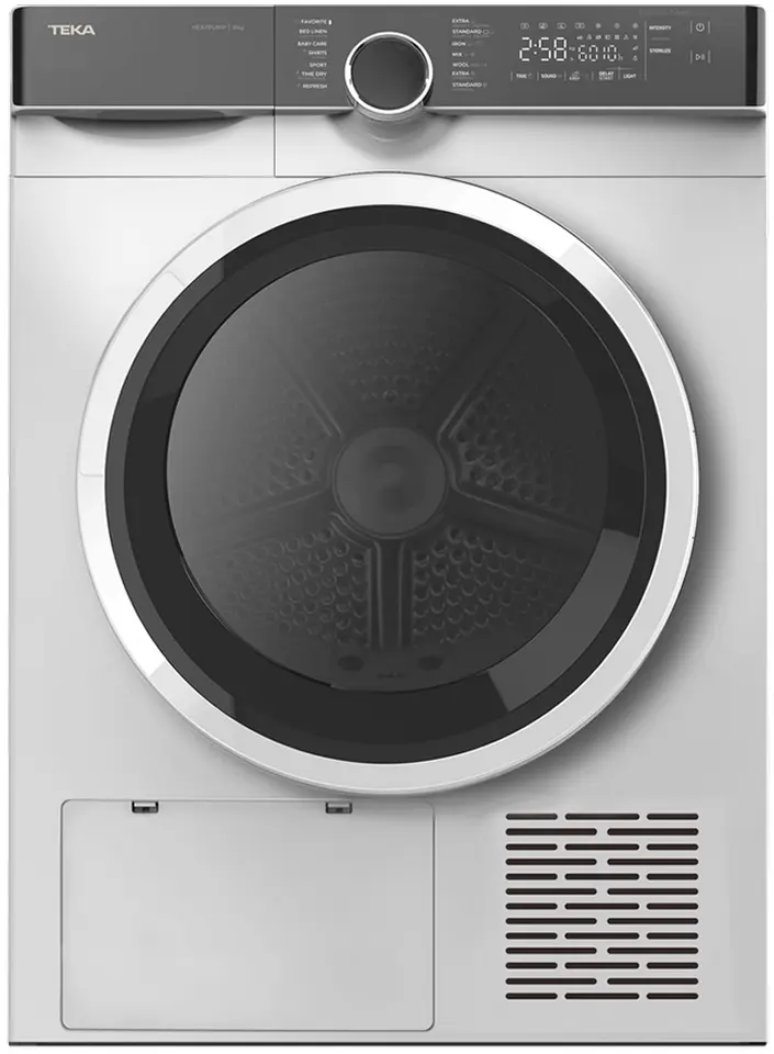 Masina de uscat rufe Teka SHK 70840 WH (White/Black)