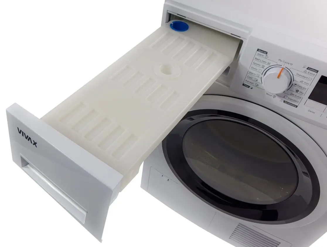 Masina de uscat rufe Vivax CDR-0816B (White)