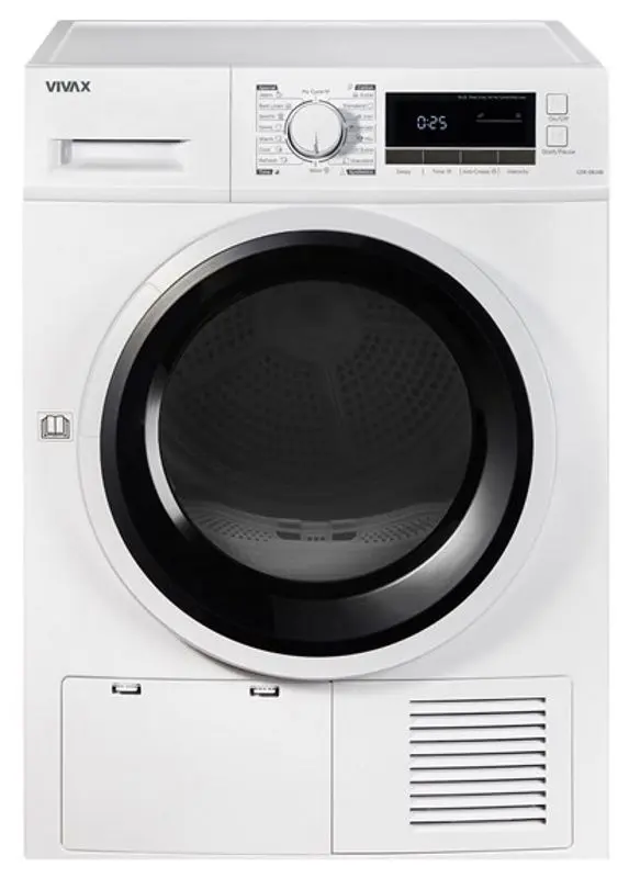 Masina de uscat rufe Vivax CDR-0816B (White)