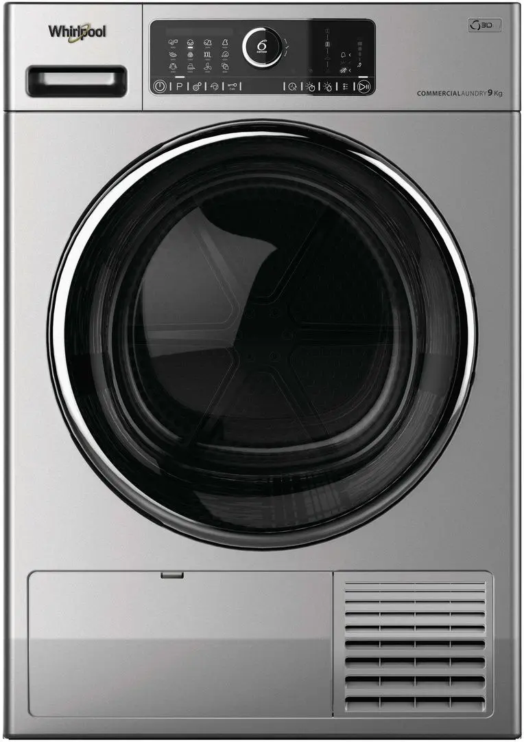 Masina de uscat rufe Whirlpool AWZ 9HPS/PRO (Silver)