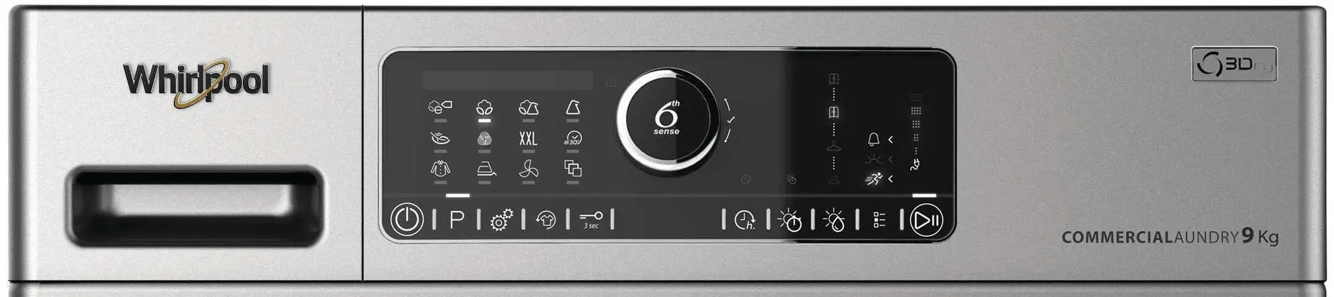 Masina de uscat rufe Whirlpool AWZ 9HPS/PRO (Silver) - 3