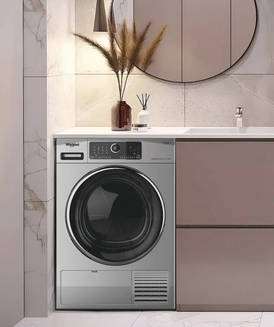 Masina de uscat rufe Whirlpool AWZ 9HPS/PRO (Silver) - 2