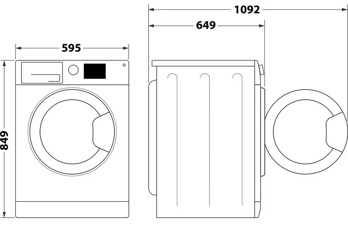 Masina de uscat rufe Whirlpool FFT M22 9X2 PL (White) - 12