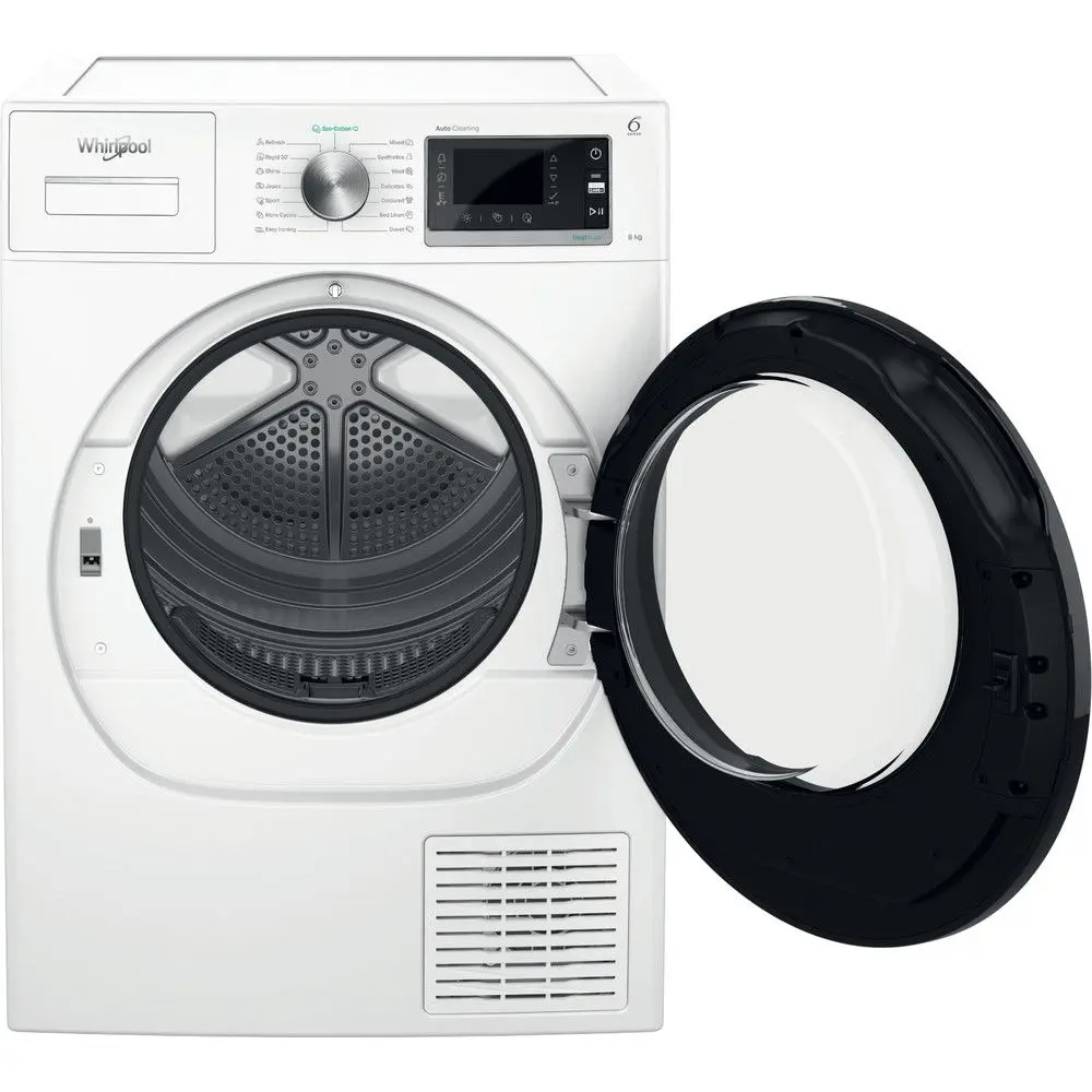 Masina de uscat rufe Whirlpool W6 D84WB EE (White/Black) - 3