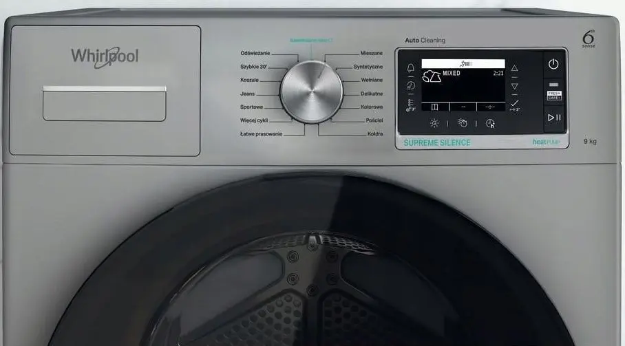 Masina de uscat rufe Whirlpool W7D93SBPL (Grey) - 4