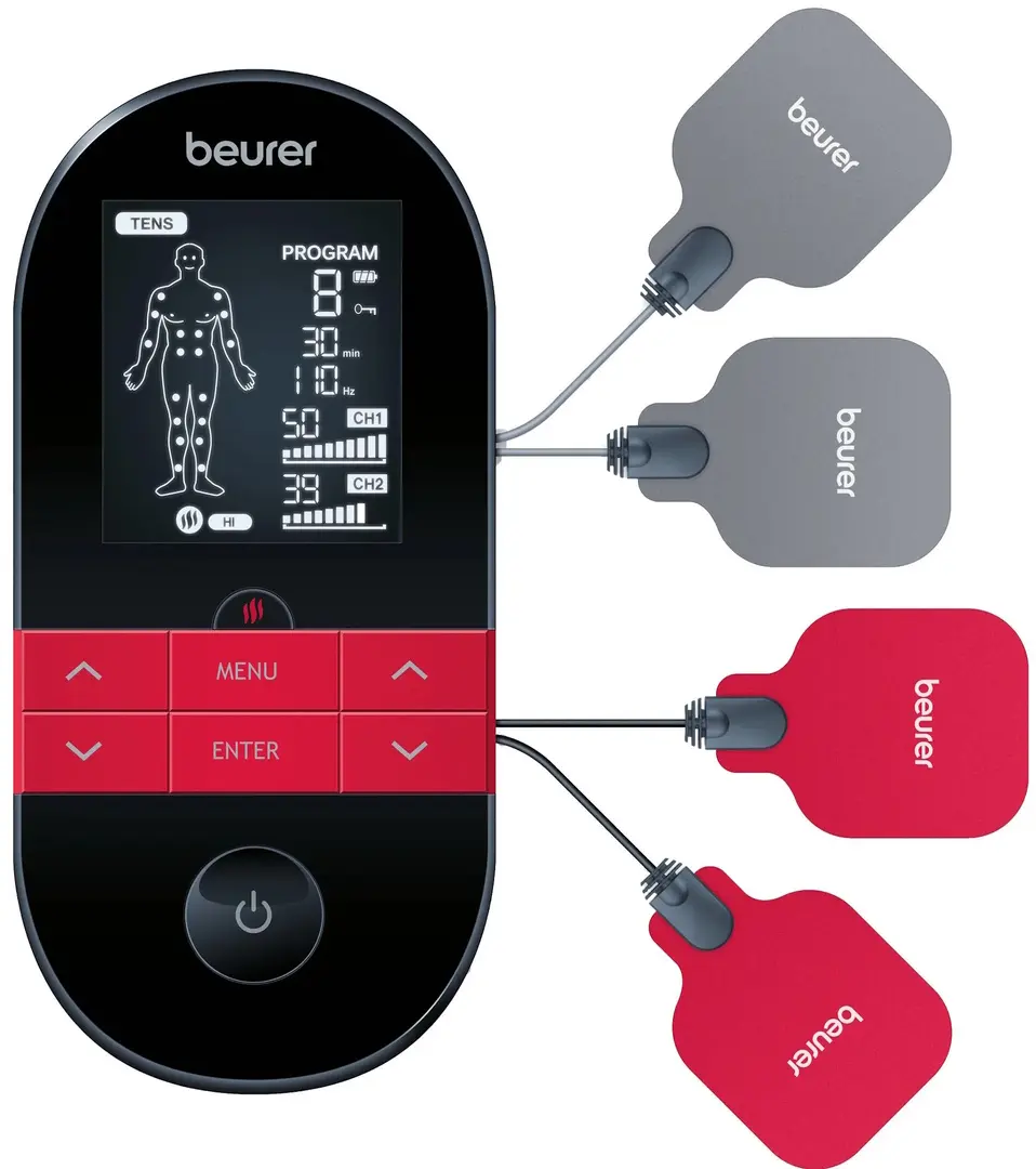 Электростимулятор мышц Beurer EM59 (Grey/Red)