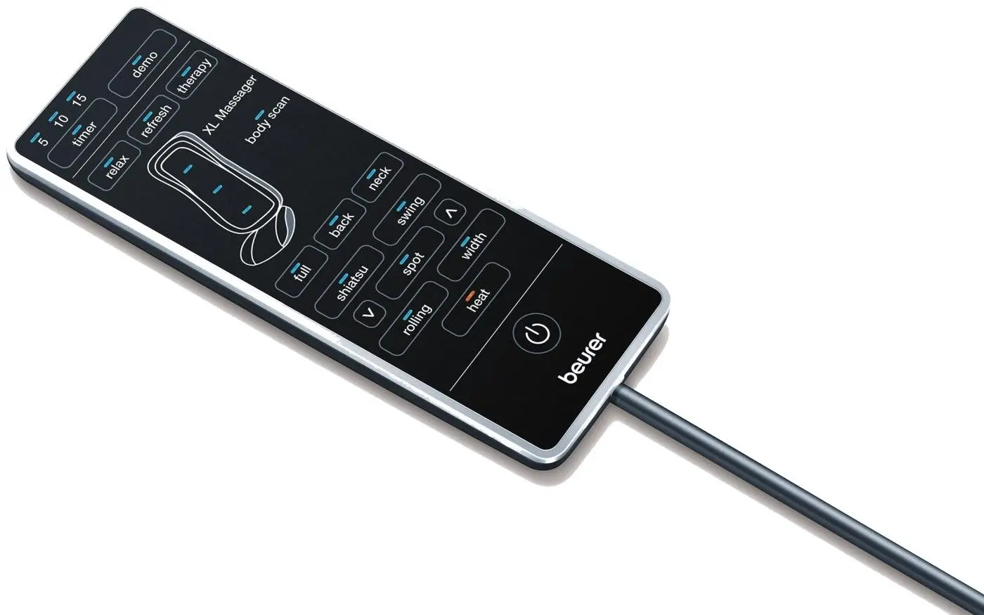 Husă cu masaj pentru scaun Beurer MG 315 (Gray/Black)