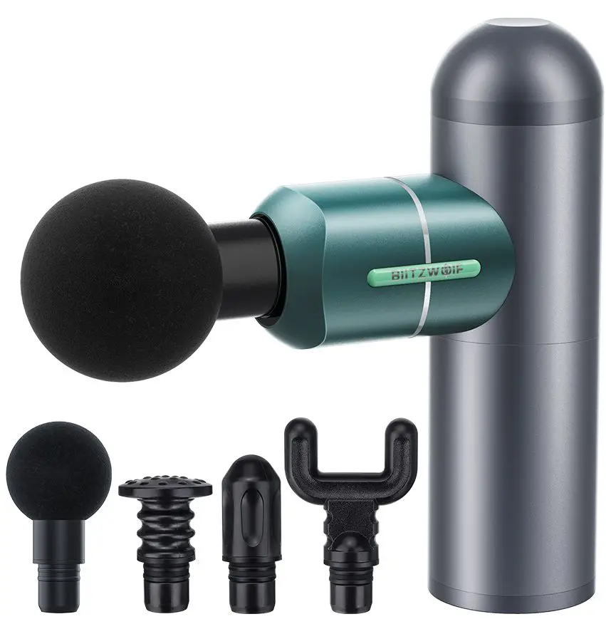 Pistol de masaj BlitzWolf BW-FAS1 (Silver/Green) - 2