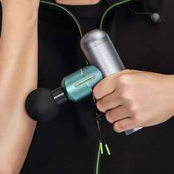 Pistol de masaj BlitzWolf BW-FAS1 (Silver/Green) Thumb