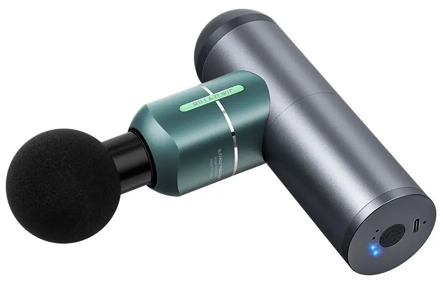 Pistol de masaj BlitzWolf BW-FAS1 (Silver/Green)