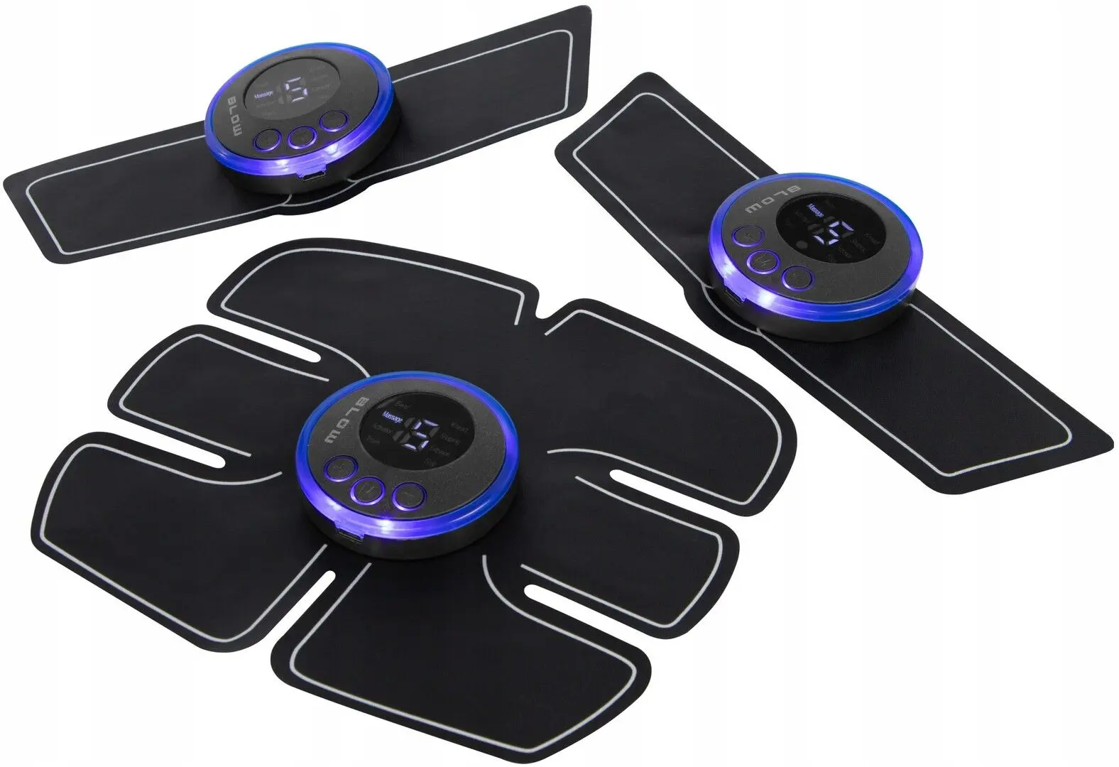 Aparat de electrostimulare musculara Blow EMS 44-343 (Black)