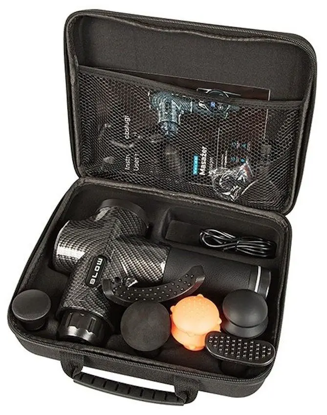 Массажный пистолет Blow Wave 4000 (Grey/Black)