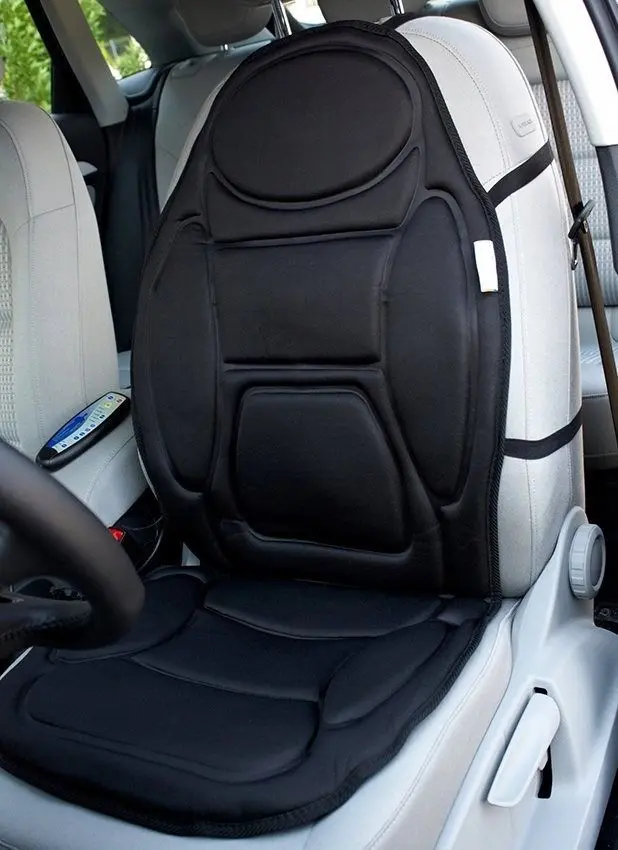 Husă cu masaj pentru scaun Body-Fit 1025 (Black) - 4