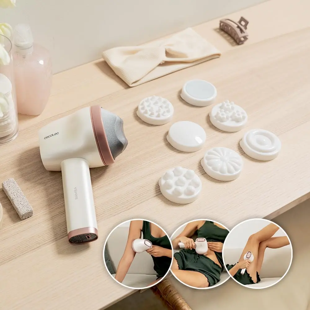 Aparat de masaj Cecotec SkinCare Push (White) - 5