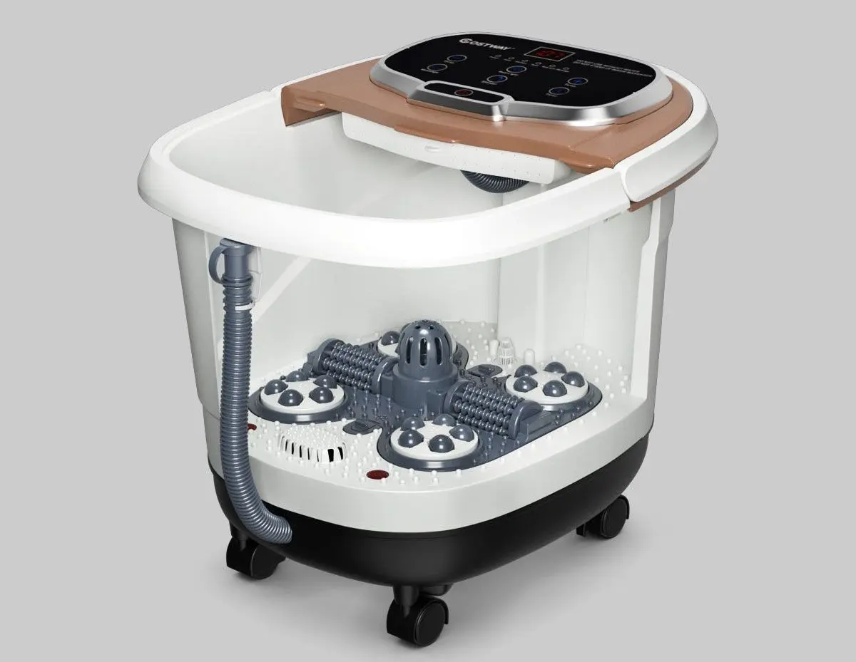 Cada masaj pentru picioare Costway EP24368DE-CF (Brown)