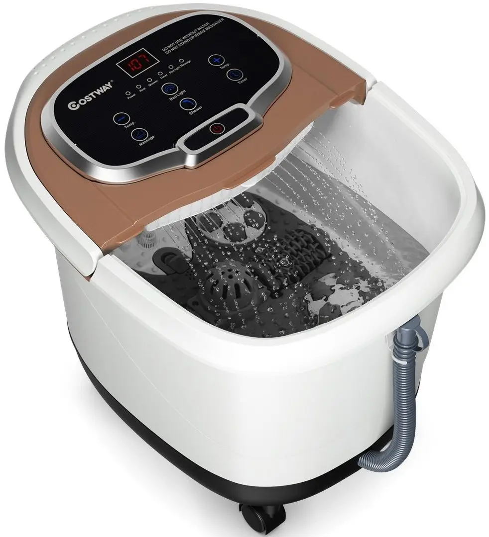 Cada masaj pentru picioare Costway EP24368DE-CF (Brown)