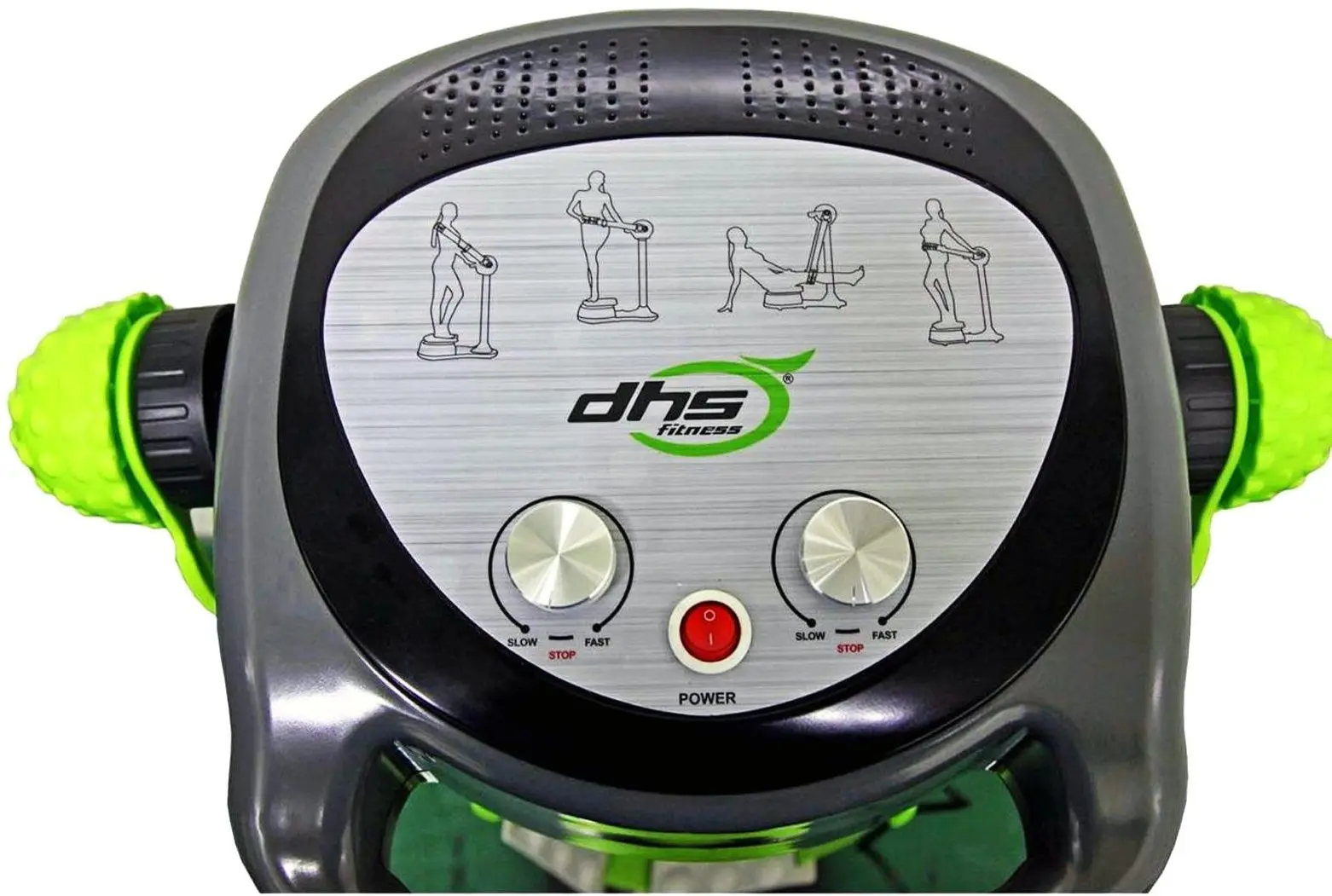 Aparat vibromasaj de podea DHS 5301 (Gray/Green)