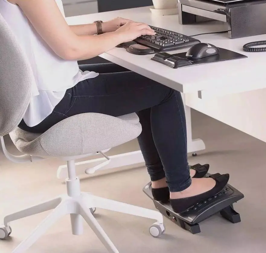 Подставка для ног массажная Fellowes Climate Control FS-8070901 (Black) - 4