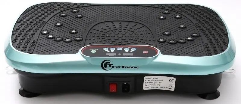 Aparat vibromasaj FitTronic VM1000 (Black/Green)