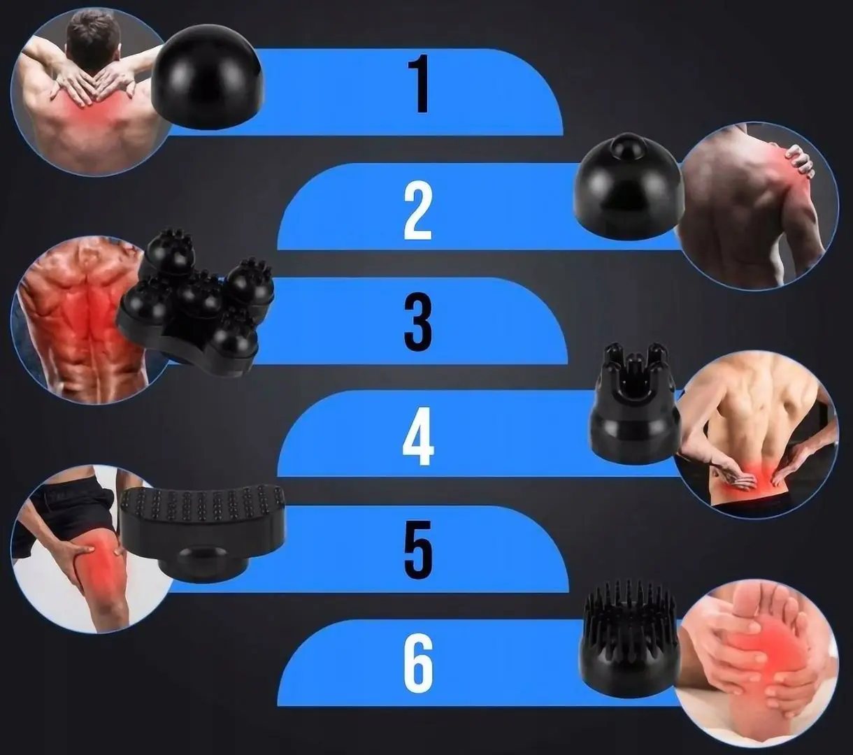 Aparat vibromasaj Gotel F11A (Grey) - 7