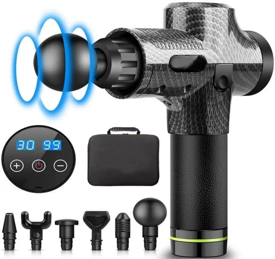 Pistol de masaj Hiperlion JMQ005-2 (Black)