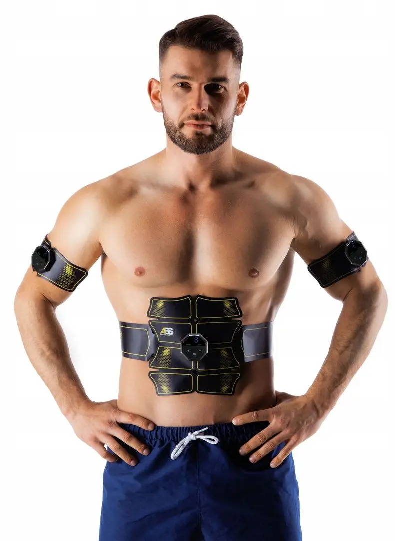 Электростимулятор мышц HMS ABS Master Pro Super (Black/Yellow)