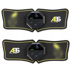 Электростимулятор мышц HMS ABS Master Pro Super (Black/Yellow) Thumb