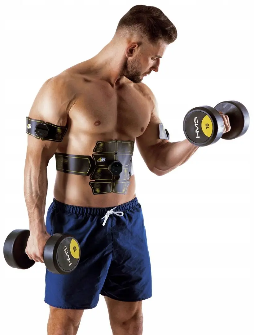 Электростимулятор мышц HMS ABS Master Pro Super (Black/Yellow)