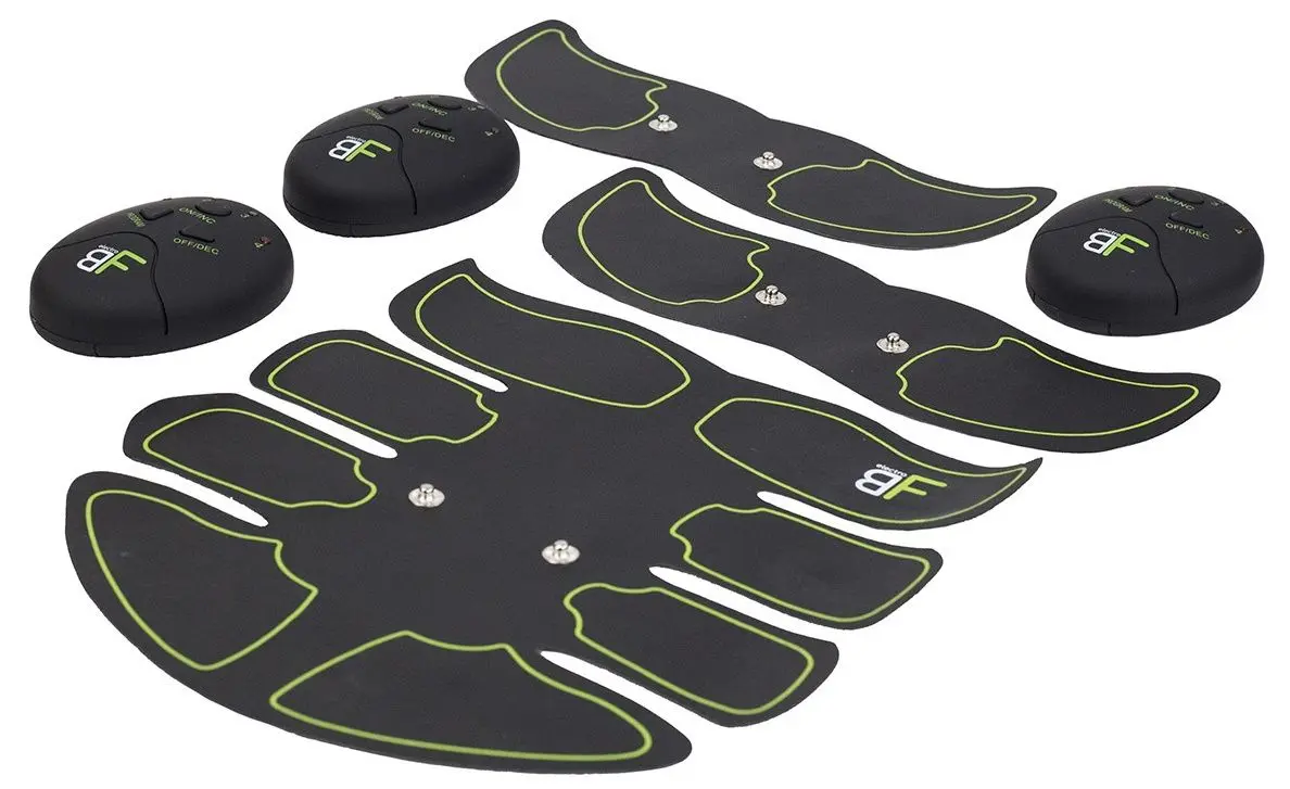 Aparat de electrostimulare musculara HMS Electro BF (Black/Green)