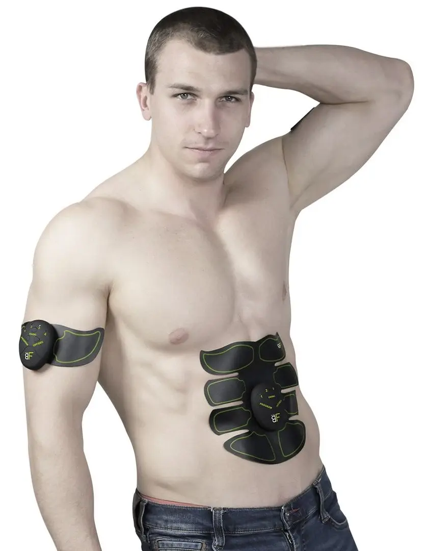 Aparat de electrostimulare musculara HMS Electro BF (Black/Green)