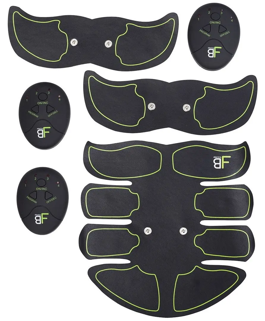 Aparat de electrostimulare musculara HMS Electro BF (Black/Green)