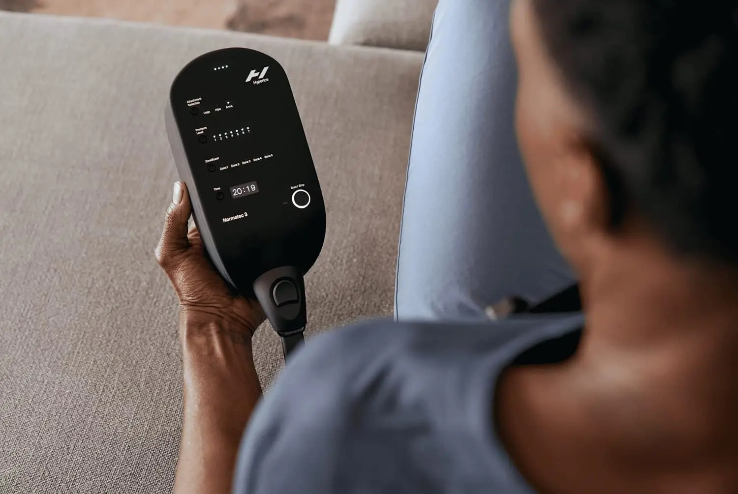 Aparat de masaj pentru picioare Hyperice Normatec 3.0 Legs (Black) - 2