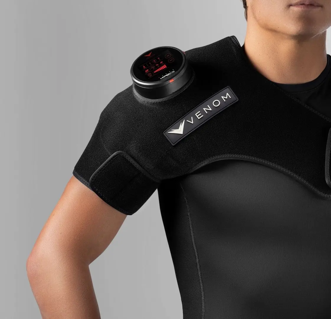 Aparat de masaj pentru umăr Hyperice Venom Shoulder R (Black) - 5