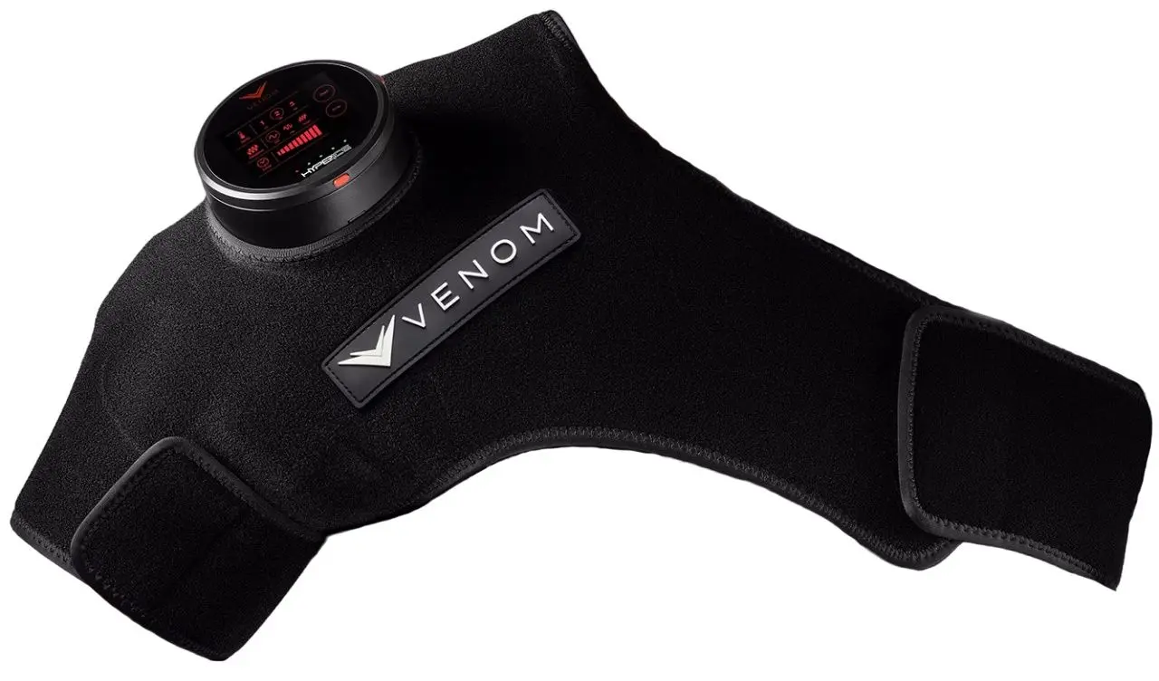 Aparat de masaj pentru umăr Hyperice Venom Shoulder R (Black)