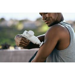 Вибромассажер Hyperice Hypervolt GO 2 (White) Thumb