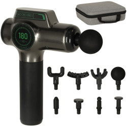 Массажный пистолет Ikonka KX3713 (Black) Thumb