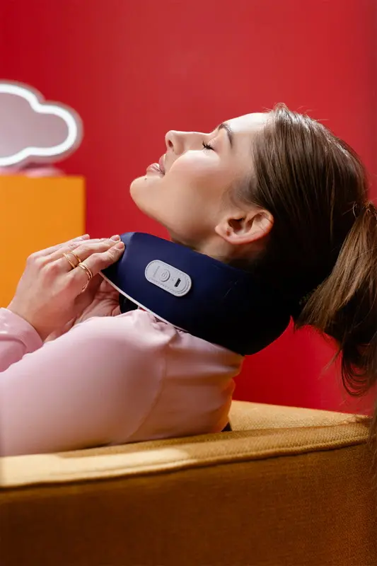 Массажер для шеи InnoGIO GIOperfect GIO-750 (Blue) - 4