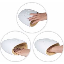 Aparat de masaj pentru mâna Insportline Estrapo (White) Thumb