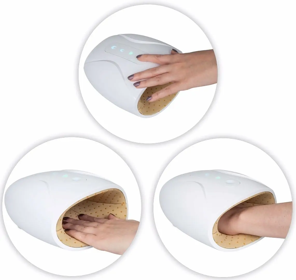 Aparat de masaj pentru mâna Insportline Estrapo (White) - 4