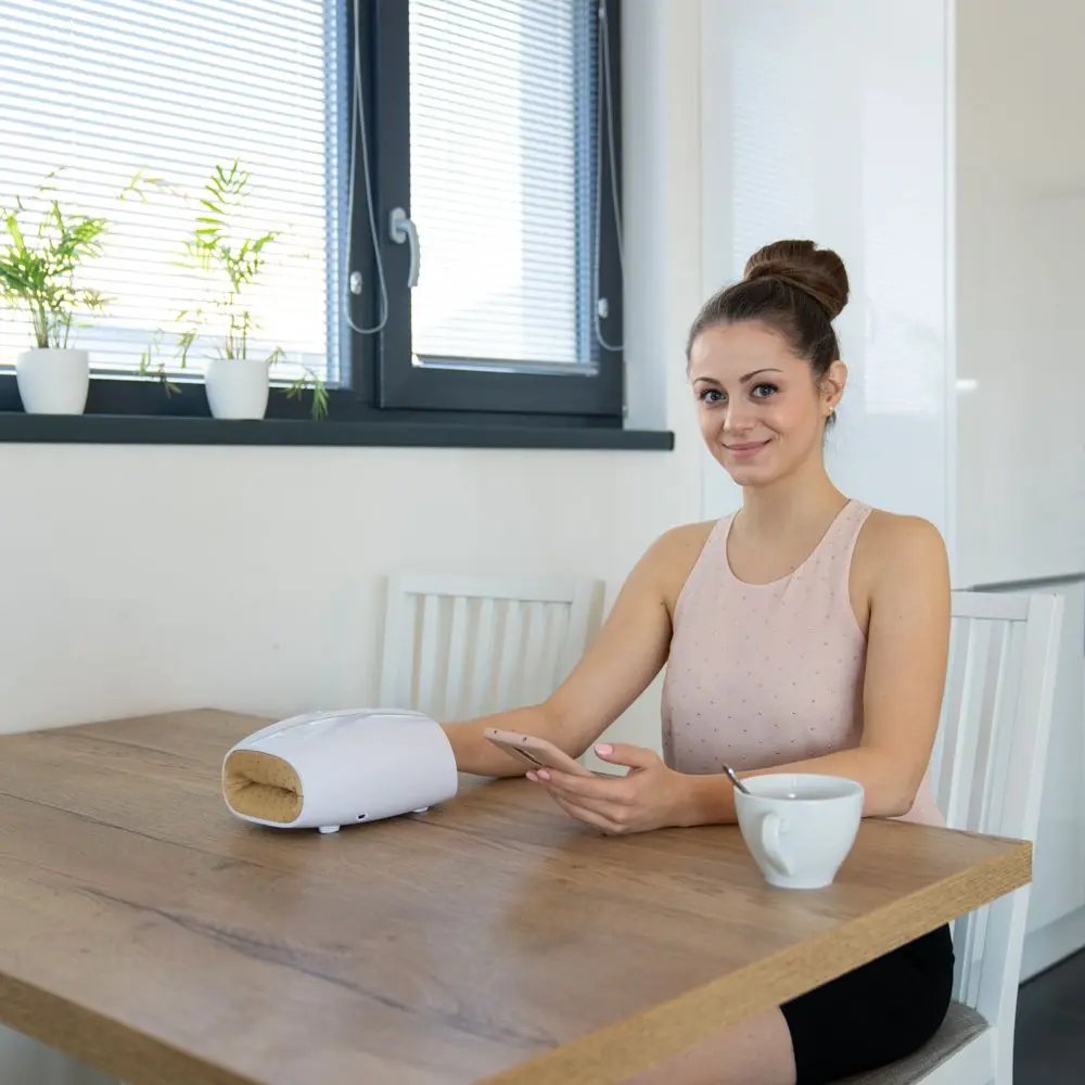 Aparat de masaj pentru mâna Insportline Estrapo (White) - 5