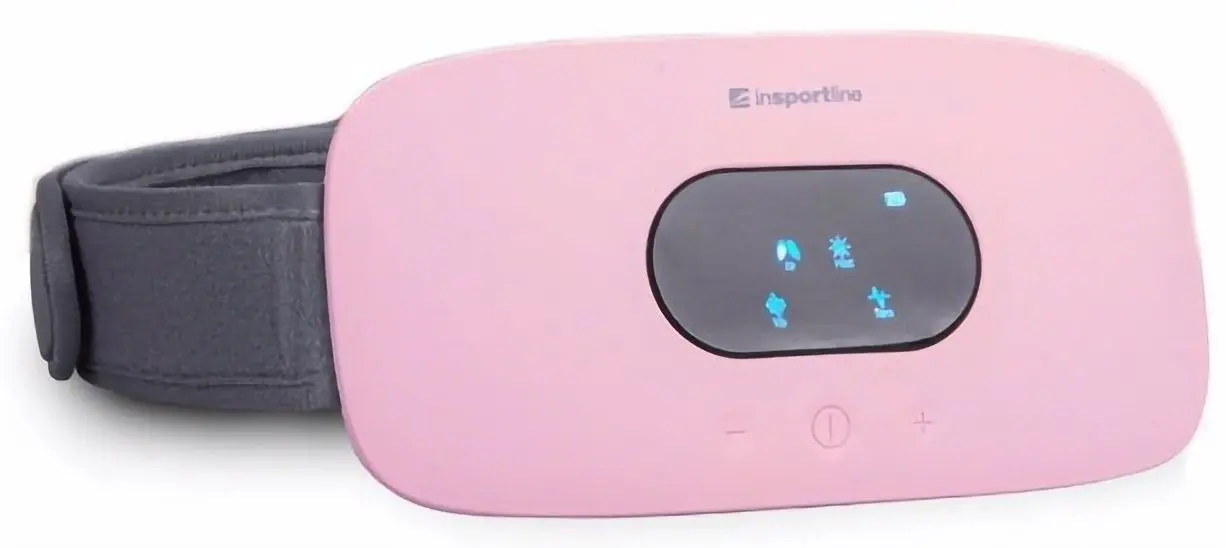 Aparat de masaj Insportline Barryfer (Pink/Grey)