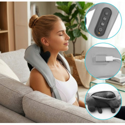 Aparat de masaj pentru gat Isomedix 27467 (Grey) Thumb