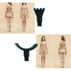 Pistol de masaj Isomedix 26441 (Black) Thumb